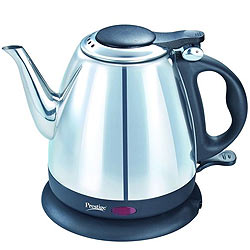 Stylish 1200W Prestige Electric Kettle 1 Ltr. Stylish 1200W Prestige Electric Kettle 1 Ltr.