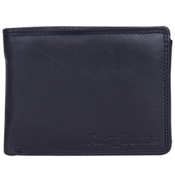 Attractive Gents Leather Wallet from Longhorn in Black and Red Colour Attractive Gents Leather Wallet from Longhorn in Black and Red Colour