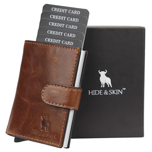 Ravishing Hide N Skin Leather Card Holder for Men N Women Ravishing Hide N Skin Leather Card Holder for Men N Women