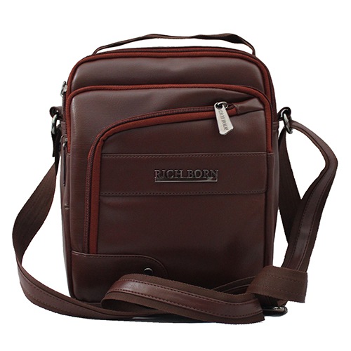 Crossbody Foam Sling for Gents in Dark Brown Crossbody Foam Sling for Gents in Dark Brown