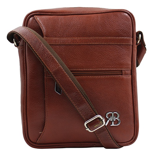 Stylish Gents Multi Utility Leather Sling Bag Stylish Gents Multi Utility Leather Sling Bag