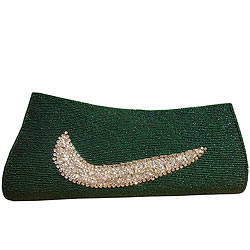 Amazing Spice Art Stone Studded Ladies Purse Amazing Spice Art Stone Studded Ladies Purse