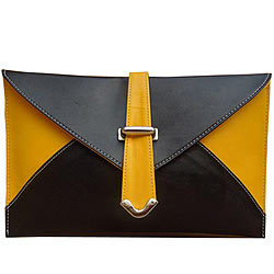 Amazing Spice Art Yellow and Black Ladies Clutch Amazing Spice Art Yellow and Black Ladies Clutch