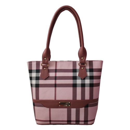 Multicolor Checkered Ladies Vanity Bag Multicolor Checkered Ladies Vanity Bag