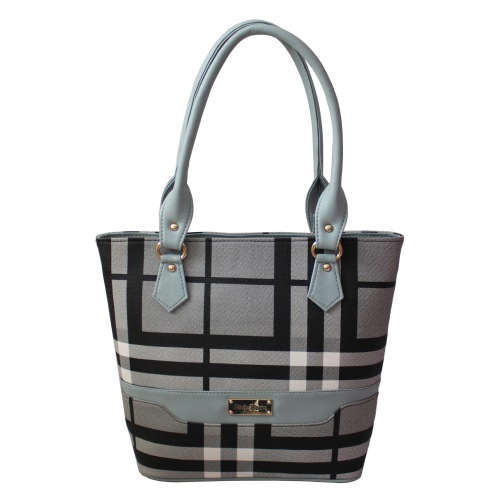 Color Crazy Checkered Ladies Vanity Bag Color Crazy Checkered Ladies Vanity Bag