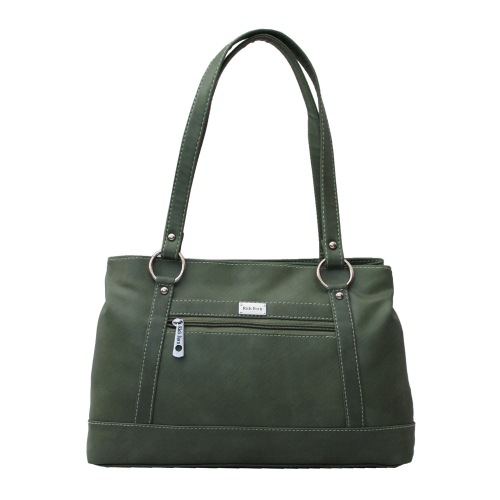 Twin Chamber Ladies Office Bag with Front Zip Pocket