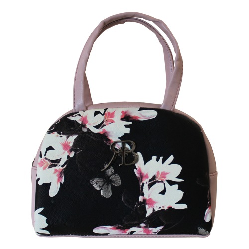 Multicolor Girly Purse in Butterfly Print Multicolor Girly Purse in Butterfly Print