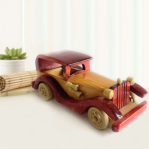 Classic Vintage Vehicle Wooden Car Toy