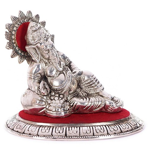 Decorative Gift of Metal Lord Ganesha Idol