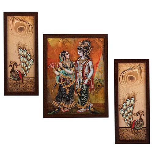Amazing Gift Set of Radha Krishna Paintings
