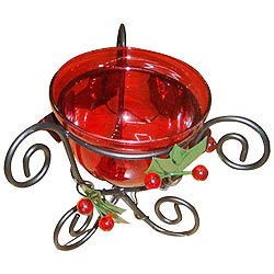 Remarkable Red Candle Stand Gift Remarkable Red Candle Stand Gift