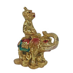 Exclusive Feng Shui Monkey on Elephant Exclusive Feng Shui Monkey on Elephant