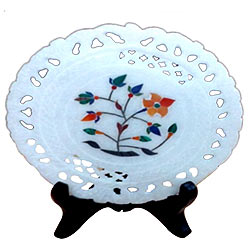 Remarkable marbel designer plates with stand Remarkable marbel designer plates with stand