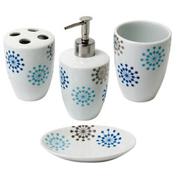 Designer Set of Toiletry Holders Designer Set of Toiletry Holders