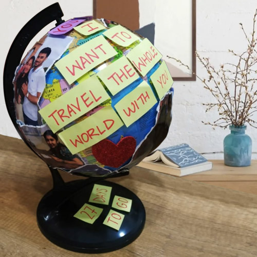 Elegant Personalized Globe Elegant Personalized Globe