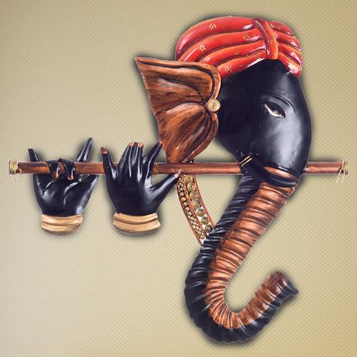 Exclusive Bansuri Ganesha Wall Hanging Exclusive Bansuri Ganesha Wall Hanging