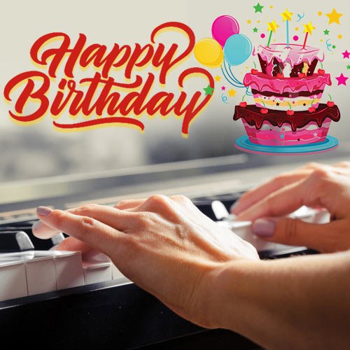 Musical Birthday Wishes with Live Keyboard Tune Musical Birthday Wishes with Live Keyboard Tune
