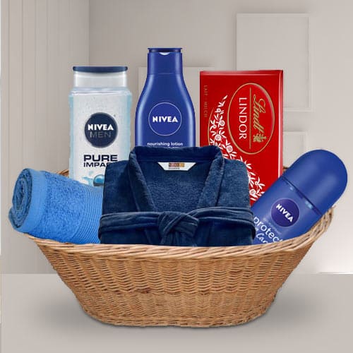 Refreshing Gift Basket for Him