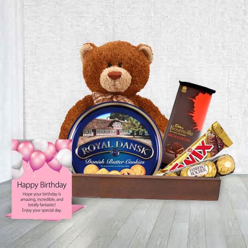 Chocolaty Birthday Assortments Gift Hamper Chocolaty Birthday Assortments Gift Hamper