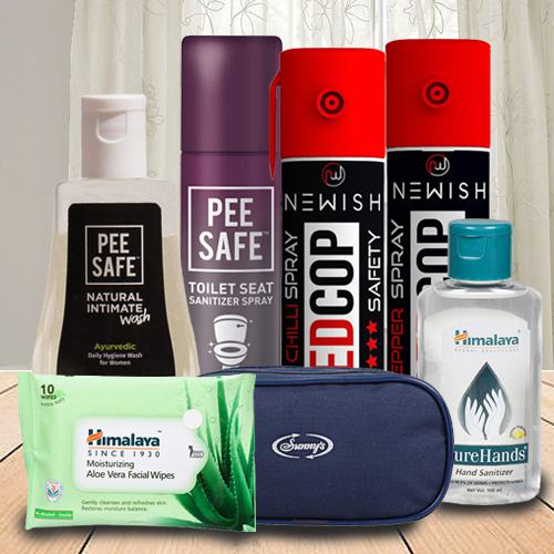 Remarkable Womens Safety N Hygiene Hamper