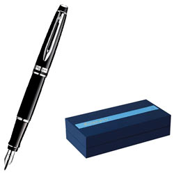 Lovely Waterman Hemisphere Black Lacquer CT Fountain Pen Lovely Waterman Hemisphere Black Lacquer CT Fountain Pen