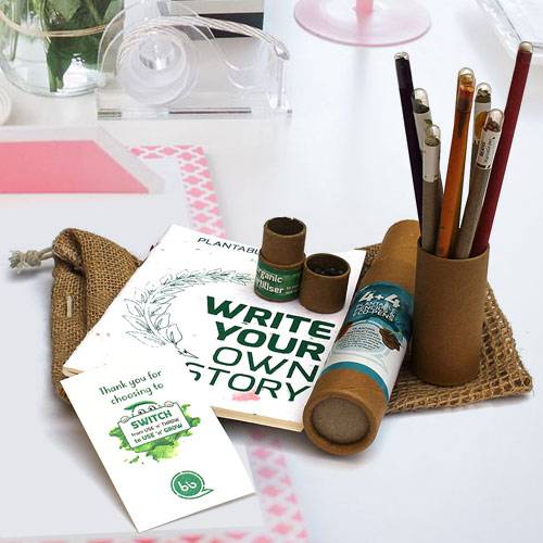 Marvelous Plantable Stationery Gift Jute Kit Marvelous Plantable Stationery Gift Jute Kit