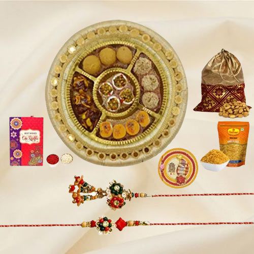 Sweet Bites for Couple Rakhi