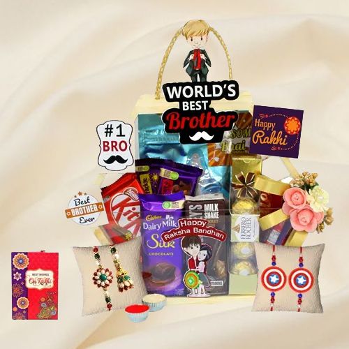 Festive Family Rakhi Chocolate Hampers