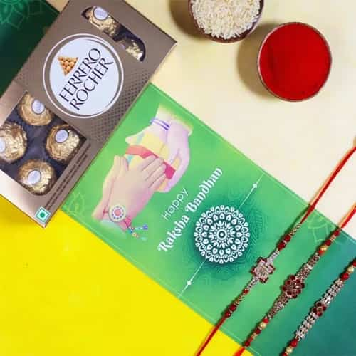 Indulge in Sweet Delights Rakhi Set