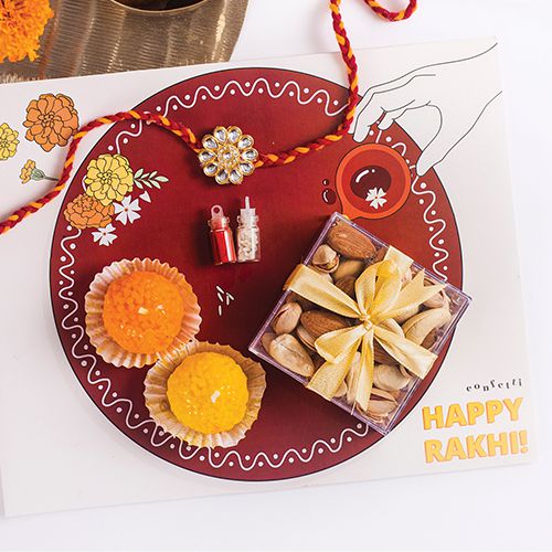 Classic Rakhi Gift Hamper Classic Rakhi Gift Hamper