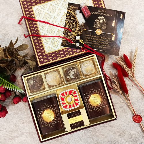 Festive Rakhi Treats Hamper Festive Rakhi Treats Hamper