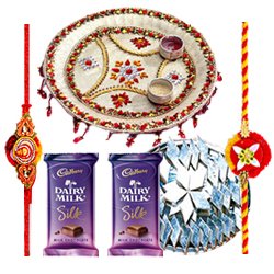 Wonderful Pooja Thali Yummy Kaju Katli Gift E Voucher from Pantaloons with 2 free Rakhi Roli Tilak and Chawal Wonderful Pooja Thali Yummy Kaju Katli Gift E Voucher from Pantaloons with 2 free Rakhi Roli Tilak and Chawal
