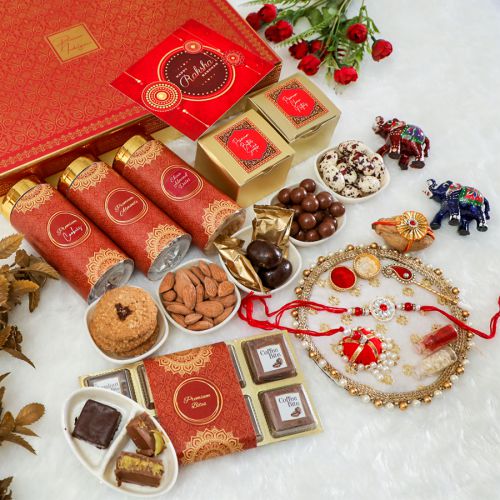 Luxurious Rakhi Celebration Hamper Luxurious Rakhi Celebration Hamper