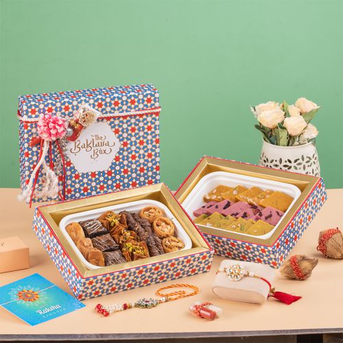 Festive Indulgence Rakhi Combo Festive Indulgence Rakhi Combo