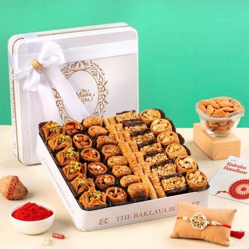 Baklava Treats N Rakhi Delight Baklava Treats N Rakhi Delight