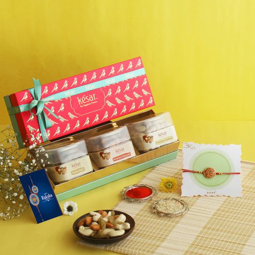 Premium Rakhi N Dry Fruit Box Premium Rakhi N Dry Fruit Box
