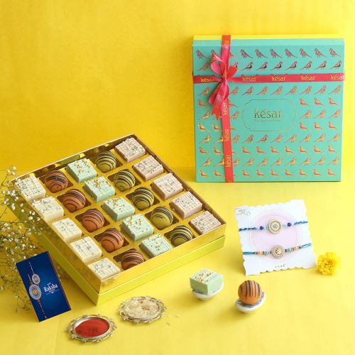 Stunning Evil Eye Rakhi Hamper Stunning Evil Eye Rakhi Hamper