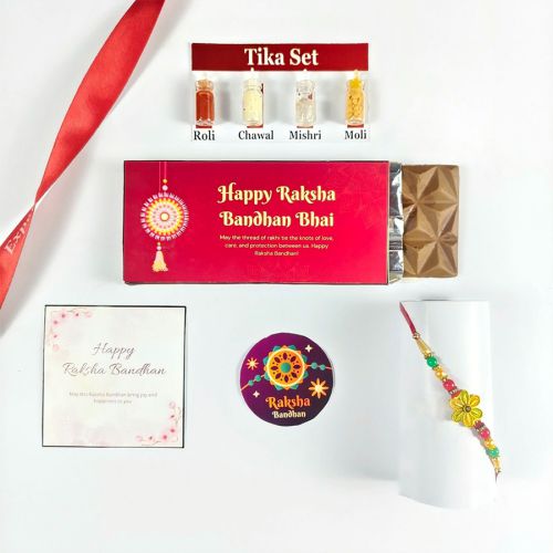 Chocolaty Rakhi Celebration Gift Chocolaty Rakhi Celebration Gift