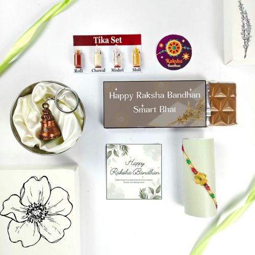 Charming Smart Bhai Rakhi Gift Delight Charming Smart Bhai Rakhi Gift Delight