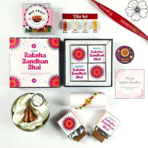 Joyful Rakhi Goodies Box Joyful Rakhi Goodies Box