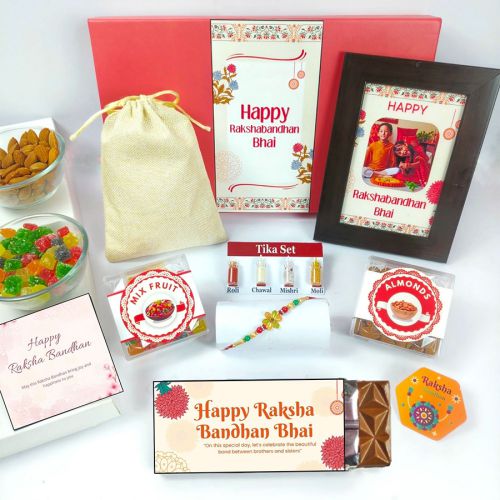 Rakhi Celebration Gourmet Gift Pack Rakhi Celebration Gourmet Gift Pack