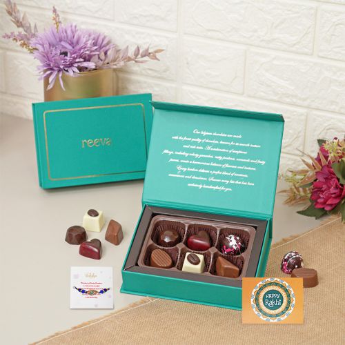 Rakhi with Assorted Chocolates Rakhi with Assorted Chocolates