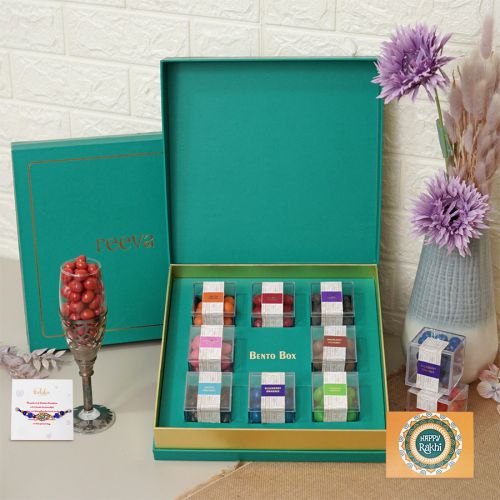 Flavorful Dragee Rakhi Bundle Flavorful Dragee Rakhi Bundle
