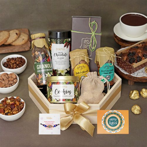 Rakhi Gourmet Delights Gift Collection Rakhi Gourmet Delights Gift Collection