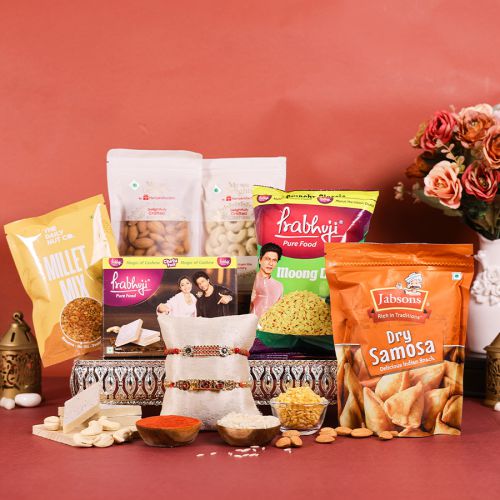 Heartwarming Rakhi Celebration Hamper Heartwarming Rakhi Celebration Hamper