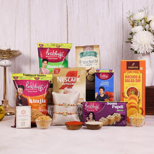 Designer Rakhi N Festive Feast Hamper Designer Rakhi N Festive Feast Hamper