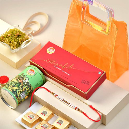 A Tasteful Rakhi Celebration Set A Tasteful Rakhi Celebration Set