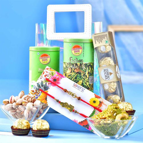 Festive Rakhi Treats Combo Festive Rakhi Treats Combo