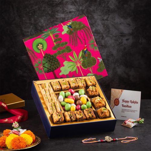 Elegant Raksha Bandhan Treat Hamper Elegant Raksha Bandhan Treat Hamper