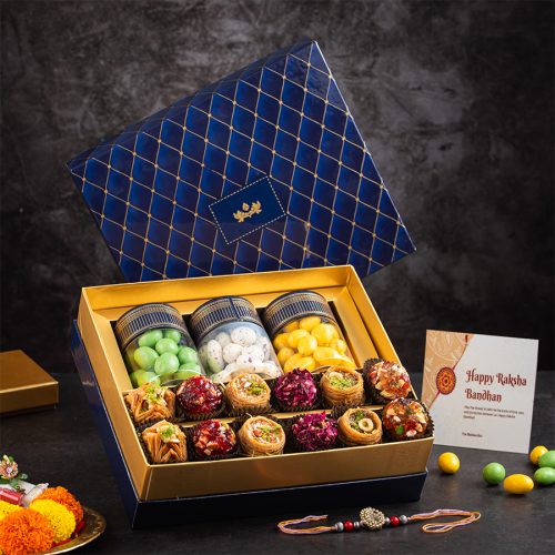 Luxurious Rakhi Delight Box Luxurious Rakhi Delight Box